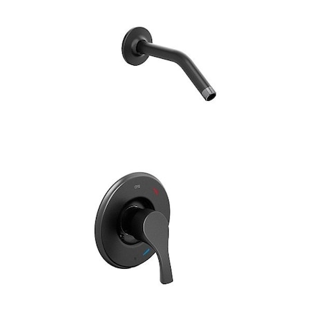 Cfg Shower Faucet, Circle, Lever T58912NHBL