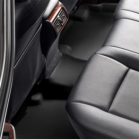 Fiesta M10221509Kagu 2nd Row Black Floor Liner - Black for 2019-2020 BMW X5 FI3580600