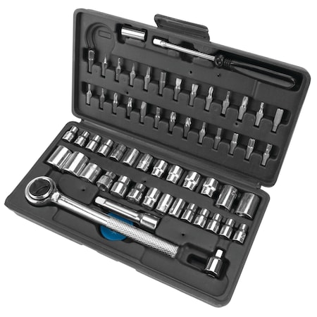 Performance Tool 60-Pc Socket & Bit Set Tool Set, W1168 W1168