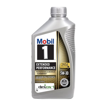 Mobil 1 Extended Peformance 5W-30 Gasoline Synthetic Motor Oil 1 qt 112627
