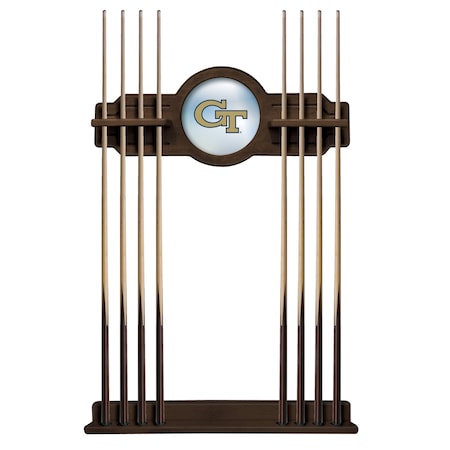 Holland Bar Stool Co Georgia Tech Cue Rack in Navajo Finish CueNavGATech