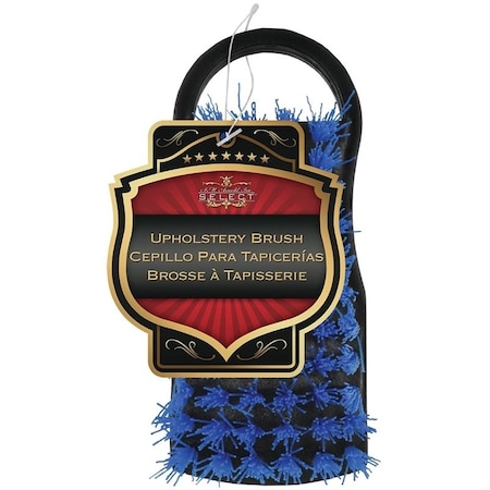 Sm Arnold SELECT Upholstery Brush, 1 in L Trim, 6 in OAL, Vinyl Trim, Plastic Handle 23-625