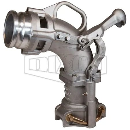 Dixon Self-Locking Drop Elbow, Aluminum, Domestic 6500A