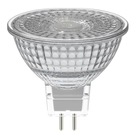 Ledvance/ Sylvania LED Natural TruWave MR16, 4.5W, Dimmable, 90CRI, 350 Lumen, 5000K, GU5.3 Bipin, Silver LED4.5MR16DIM950TLFL35GL