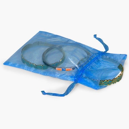 Nashville Wraps Royal Blue Organza Favor Bags, 5x7, 10PK B95222