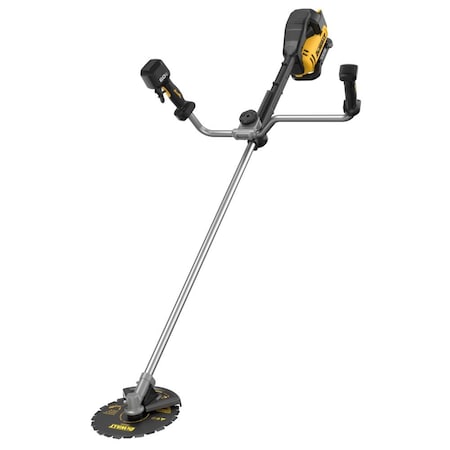Dewalt Cordless Brush Cutter, 60V, Straight, PK2 DCBS681B
