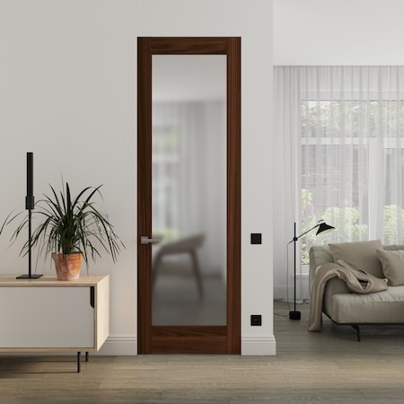 Sartodoors Hidden Door Planum 2102 24x96 Solid Core Modern Interior PLANUM2102MF-CA-24x96-RH-O