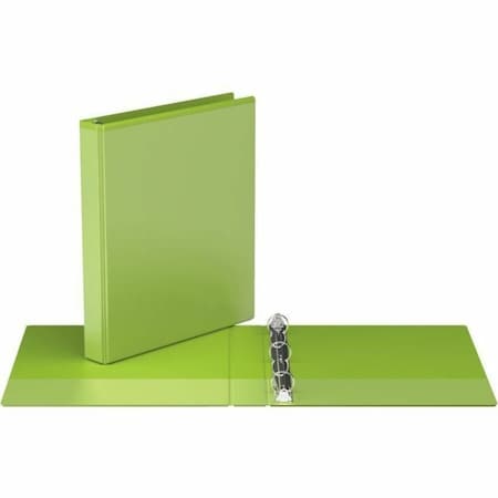 Davis Group Easyview Premium, Round Ring, Customizable, View Binder, (Lime Green, 1"), PK6 8411-24-06
