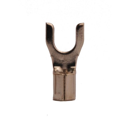 Hillsdale Terminal Fork Terminal, 10 AWG, 600 V, Bare Insulated, 1000 PK 10290HT