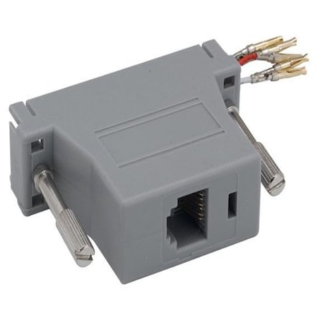 Sanoxy 2-PACK  DB25 Female to RJ-12 Modular Adapter SNX-CBL-LDR-MA204-3400