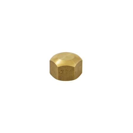 Proline Series Brass 3/8-in COMP Cap CP-105NLB