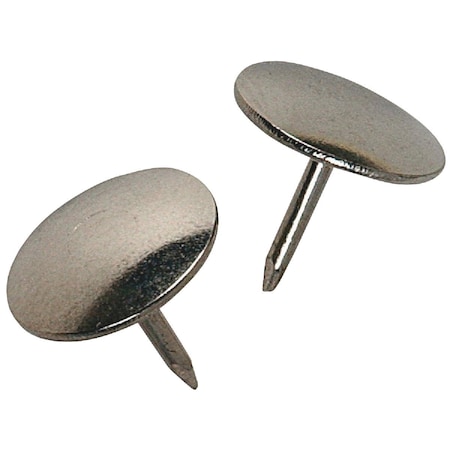 Hillman Anchor Wire Nickel 23/64'' x 15/64'' Thumb Tack, 40 Ct. 122670