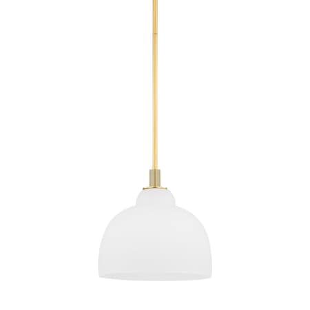 Hudson Valley Lighting Oberon 14 in. Pendant Aged Brass 7515-AGB