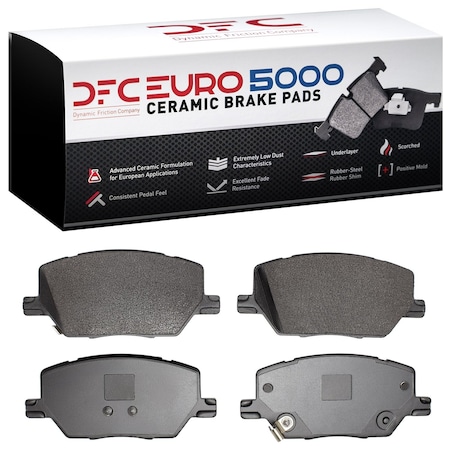 Dfc 5000 Euro Ceramic, Disc Brake Pad Set,  1600-1811-00