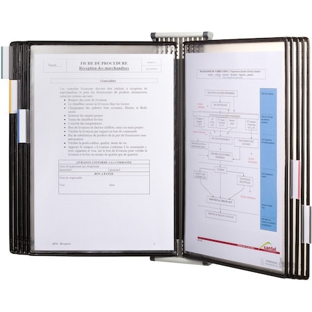 Tarifold Document Wall Display, Antimicrobial WA271