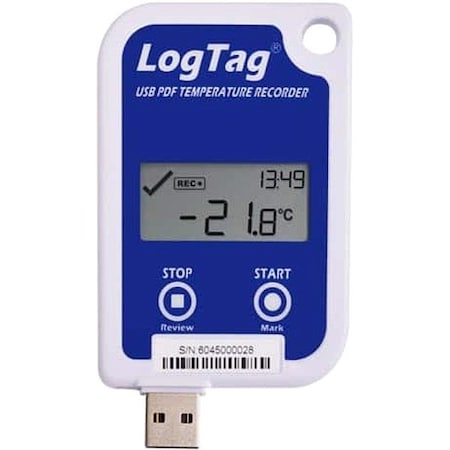 Logtag Data Logger, Dust Resistant, USB UTRID-16