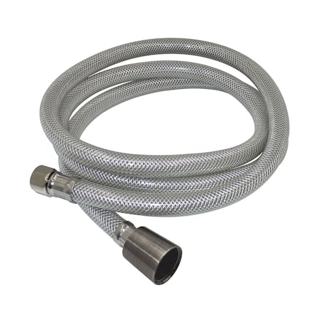 Kingston Brass KSSLSPR4K 60-Inch Kitchen Faucet Spray Hose, Matte Black/Black Stainless KSSLSPR4K