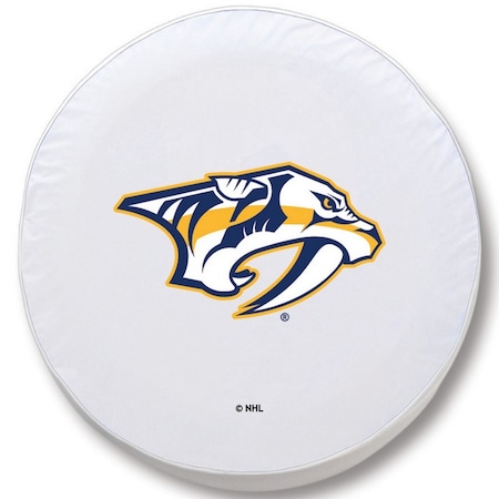 Holland Bar Stool Co 34 x 8 Nashville Predators Tire Cover TCANshPreWT