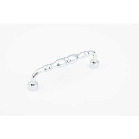 Schaub 6in Center to Center Colonial Cabinet Pull Polished Chrome Finish 748-26