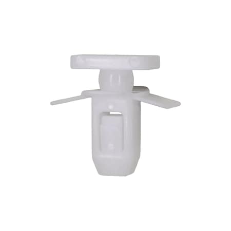 Auveco Subaru Moulding Clip, White Nylon, 25PK 22042