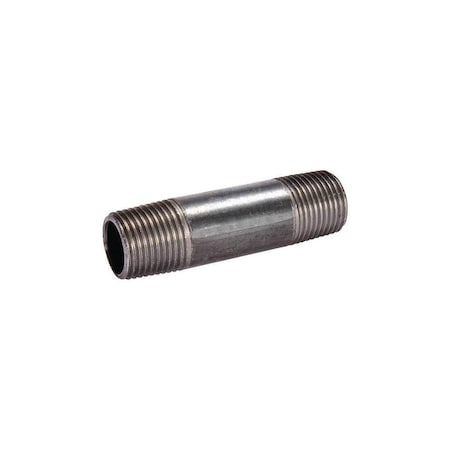 Southland 1/2 in. x 8 in. Black Steel Nipple 583-080