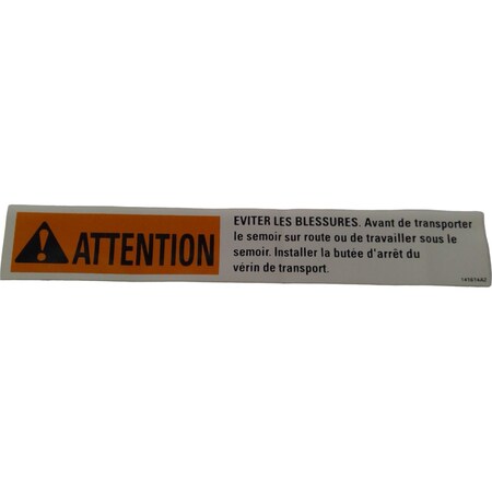 Cnh DECAL, CNH OEM 141614A2 141614A2