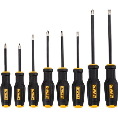 Dewalt Screwdriving Set, ToughSeries, 8 pc. DWHT65102