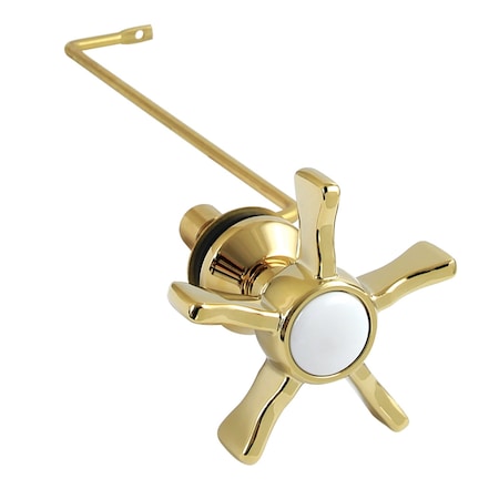 Kingston Brass Side Mount Toilet Tank Lever, Polished Brass KTNXS2
