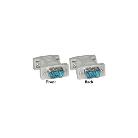 Swe-Tech 3C Null Modem Adapter, DB9 Male to DB9 Male FWT30D1-18100