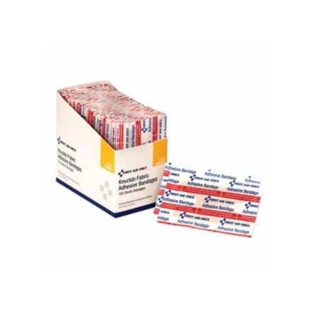 First Aid Only Fabric Bandage, 2-1/2 in x 4.38 yd, 100/Box 579-H125