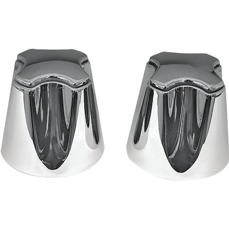 Danco Faucet Handle, Zinc, Chrome Plated, For Price Pfister Verve Two Handle TubShower Faucets 88990