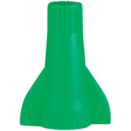 Gardner Bender GreenGard Wire Connector, 14 to 10 AWG Wire, Copper Contact, Thermoplastic Housing Material, Green 25-095