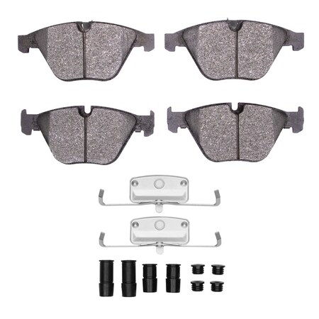 Dfc 5000 Euro Ceramic Disc Brake Pad Set,  1600-0918-11