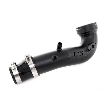 Hps Performance Intercooler Charge Pipe Kit (Cold Side), Black, 17-127WB