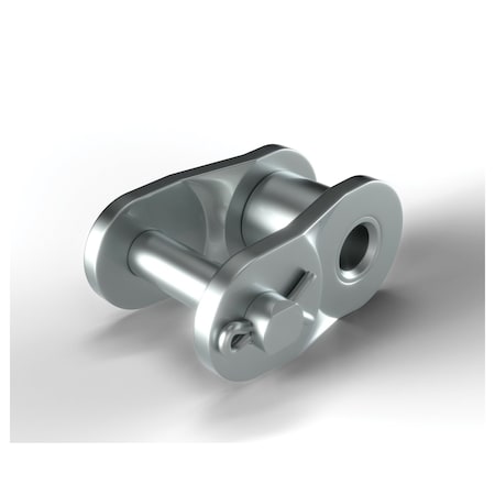Hkk Chain Offset Link, #40 chain, 1/2 in Pitch, 0.156 in Dia Pin, 304 Stainless Steel SR040CHL1
