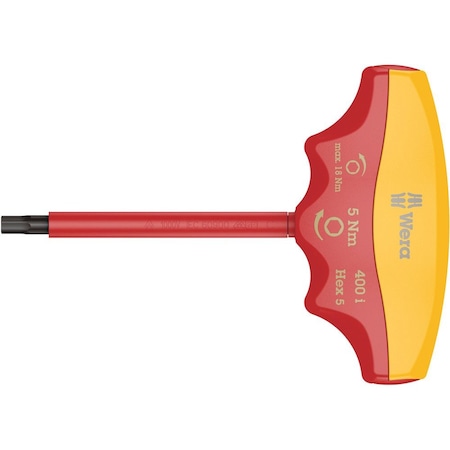 Wera 400 i VDE Hex Insulated torque-indicator, 5 mm x 5.0 Nm 5004981001