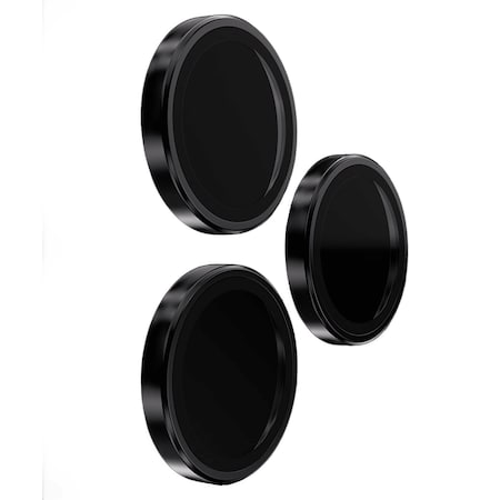 Gadget Guard Camera Lens Protector For Apple Iphone 16 Pro  /  Iphone 16 Pro Max, Black GGACXXC208AP17A