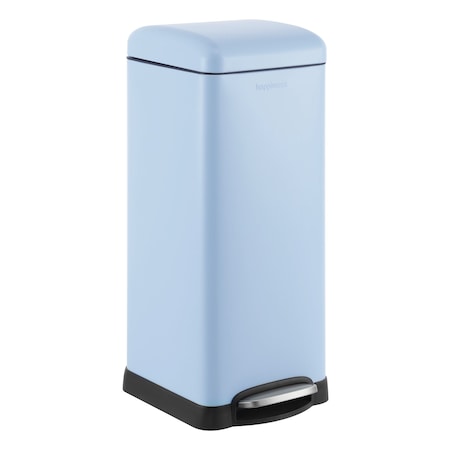 Happimess Betty Retro 8-Gallon Step-Open Trash Can, Tide Pool Blue HPM1007I