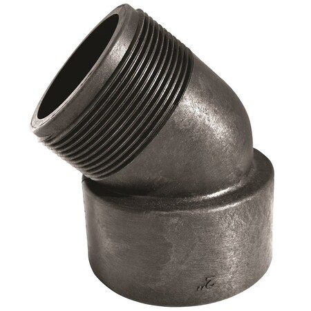 Green Leaf Se200-45hd 45degree 2 in.Mptx2 in.Fpt Street Elbow Blk Polypropyl 272190380