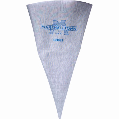 Marshalltown Masonry Grout Bag, Grout Bag, 12 x 24 inch Grout Bag, Vinyl Grout Bag with Metal Tip GB691