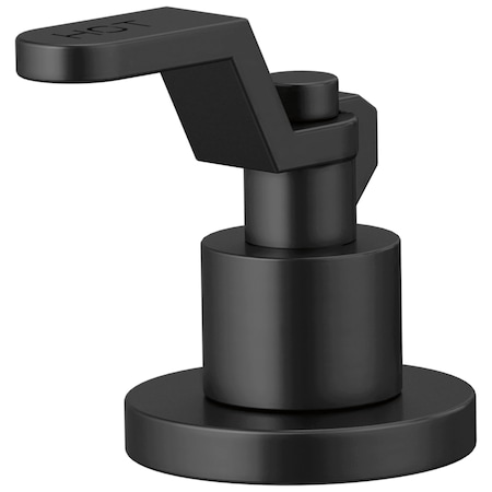 Brizo Litze Widespread Handle Kit, Industrial Lever Matte Black HL5334-BL-NM