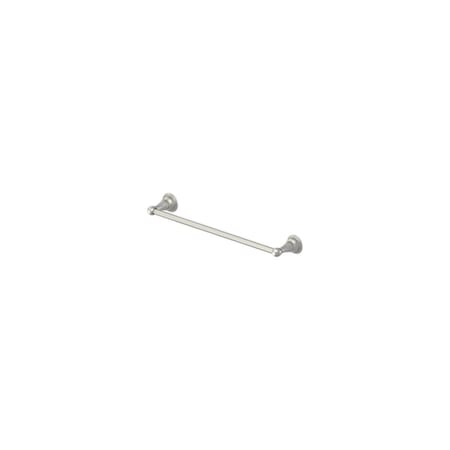Homewerks Worldwide-Import Vintage Towel Bar, Brushed Nickel, 18-In. 231190
