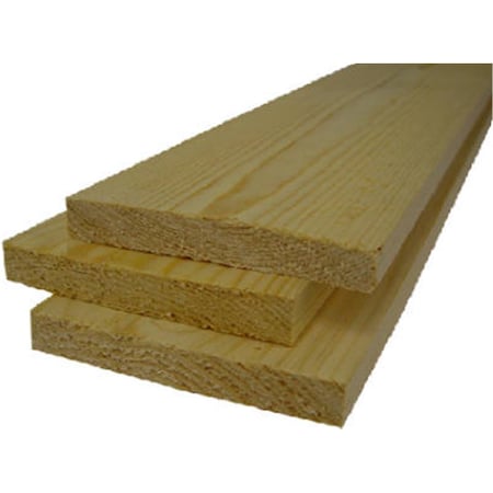 Alexandria Moulding 0Q1X6-70048C 1 x 6 in. 4 ft. Common Pine Board 510837