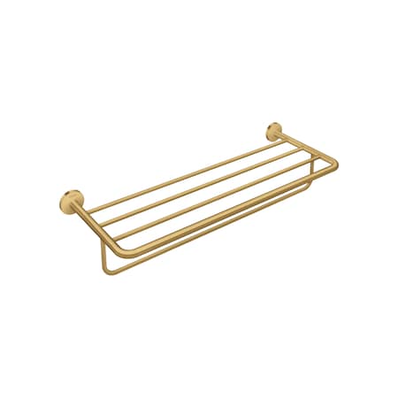 Axor Universal Circular Towel Rack, 24" in Brushed Gold Optic 42843250