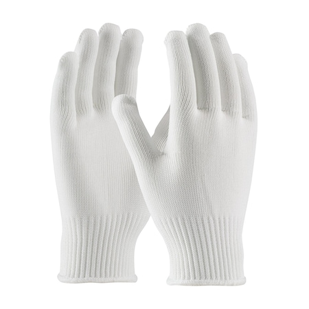 Cleanteam Medium Weight Seamless Knit Stretch Polyester Clean Environment Glove, 10 Gauge, 12PK 9275