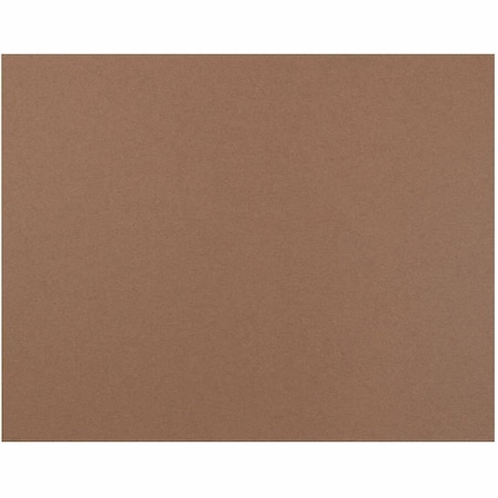 Pacon 4-Ply Railroad Board, Brown, 22" x 28", PK25 P54691