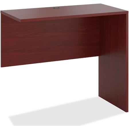 Seatsolutions 42 x 48 x 24 in. Wood 10500 Series Standing Height Return Shell - Mahogany SE687048
