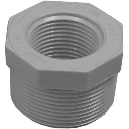 Ipex 1 1/2INX1IN PVC SCH40 RED BUSHING MPTXFP 439211
