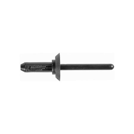 Auveco Chrysler Nylon Rivet 1/4in Diameter 1/32 3/16in Grip, 25PK 18031