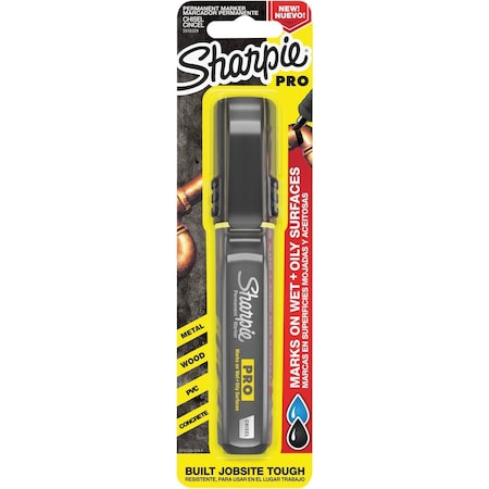Sharpie Pro Black Chisel Tip Permanent Marker 2178491